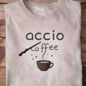 Accio Coffee – Wizard Vibes Tee